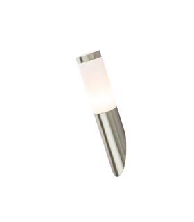 Aplique ext.inox cilindrico opal 60W- 3157 Iluminame - ILU1283