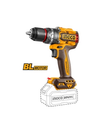 Aparafusadora brushless 20V + 2x2.0Ah - CIDLI20668E - Ingco - MAQ5434