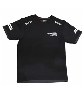 T-shirt Koma Tools preto Tam M - Sparco - M - SEG4176