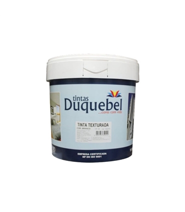 Tinta Texturada 0017 Branco 15LT - Duquebel - DUQ1509