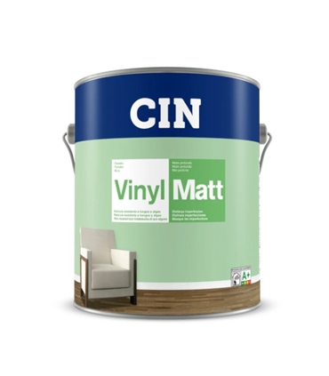Vinylmatt -Tinta aquosa extra mate Branco 0501 01 1Lt- Cin - CIN1085