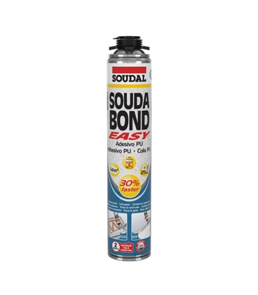 Espuma Adesiva Compact Fix & Bond 150ml - 160865 - Soudal - SOU1215