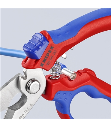 Tesoura de eletricista - 95 05 20 SB - Knipex #1 - KNI1012