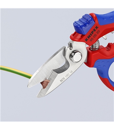 Tesoura de eletricista - 95 05 20 SB - Knipex #6 - KNI1012