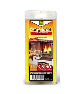 Fita adesiva fibra vidro branca 2,5mt - AQE1610