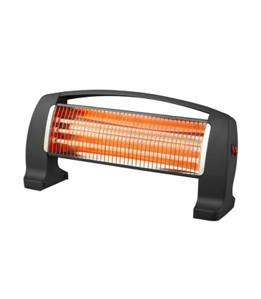 Aquecedor de quartzo 1200W preto - 36057 - Kuken - AQE1636