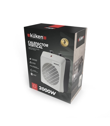 Aquecedor vertical 2000W branco - 37018 - Kuken #2 - AQE1637