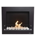 Lareira parede de Bioetanol 70x60 preto - BestBio Design B - AQE1449