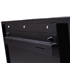 Lareira  de Bioetanol frente redonda preto - Inox classic B #5 - AQE1452