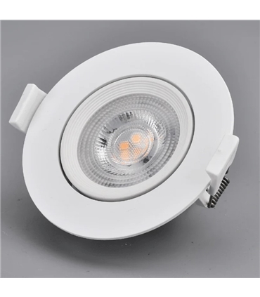 Downlight Led redondo 7W IP65 branco CCT - 27624 - Matel - ILU1947