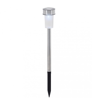 Estaca solar 36cm inox Mdd. Cilindro - DX9 - ILU1910