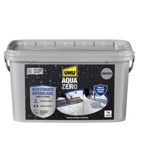 Revestimento impermeavel Aqua Zero 7Kg cinza - UHU - UHU1112