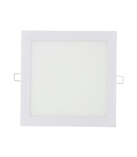 Downlight LED quadrado 20W 6000K - EDM - ILU1767