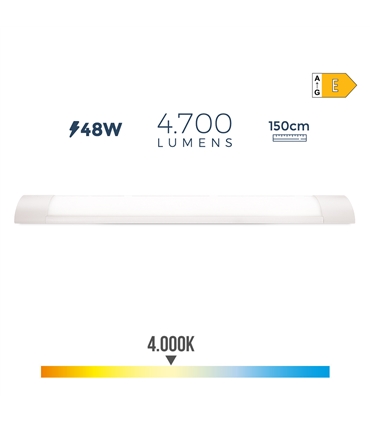 Armadura Electrónica LED 48W 4000K - 31692 - Edm - ILU1902