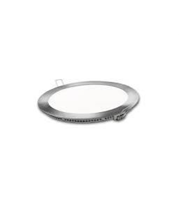Downlight LED Neutra Redondo Prata 18W 4000k - 2un - Matel - ILU1897