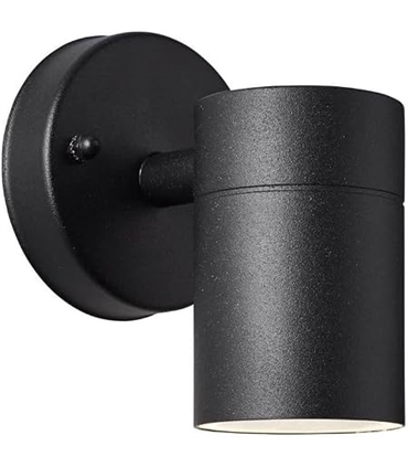 Aplique ext. Traver GU10 Preto - 96395/06 - Brilliant - ILU1832