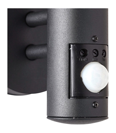 Aplique ext. c/sensor Venlo E27 Metal - 96424/76 - Brilliant - ILU1828