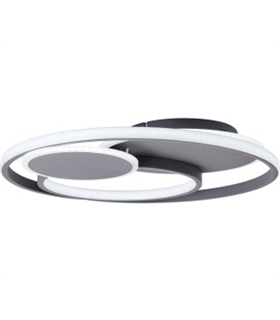Plafon Led Runda 51,5W 3000K Cz Mate - G99371/22 - Brilliant - ILU1824