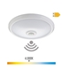 Aplique LED de Superficie c/ Sensor 16W 1100Lumens 4000K EDM - ILU1814