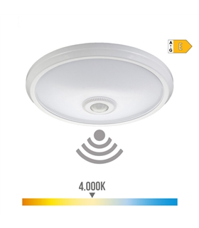 Aplique LED de Superficie c/ Sensor 16W 1100Lumens 4000K EDM - ILU1814