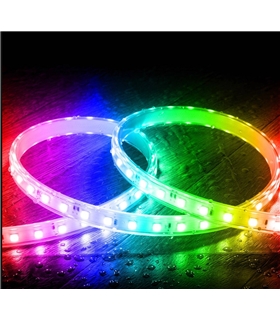 Fita Led IP44 21W RGB  c/Interruptor - 5mt - Brightled - ILU1802