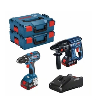 Kit aparaf.GSR18V-28+martelo GBH18V-21-0.615.990.M0R- Bosch - BCH5938