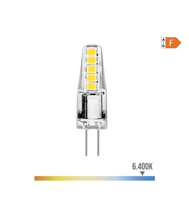 Lampada BI Pin Led G4 12V 2W 180lm 6400K - LAM1798