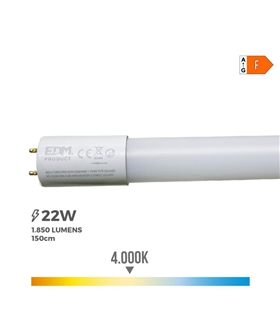 Lampada Led T8 22W 4000K 220V - 31199 - Edm - LAM1831