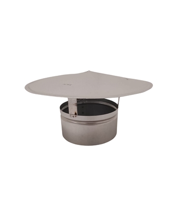 Chapeu galvanizado s/ aba - 180mm - CAN3328