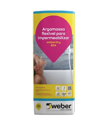 Weber.dry 824 - cinza 20Kg - WEB2160
