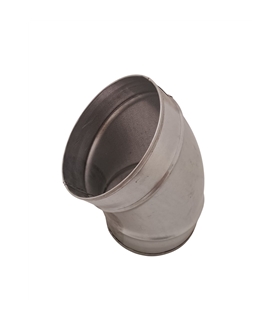 Curva spiro galv - 125mm x 90º - CAN3920