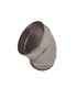 Curva spiro galv - 160mm x 45º - CAN3925