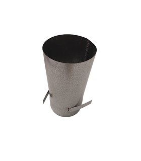 Peça crescente galvanizada 120mm - CAN2974