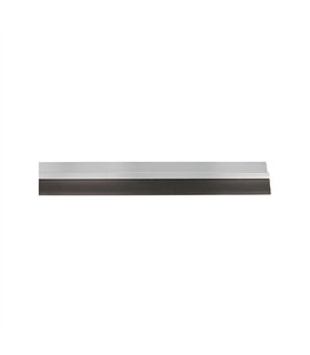 Veda-Portas adesiva C/ borracha prata 1.00mt - AMIG - AMI1269
