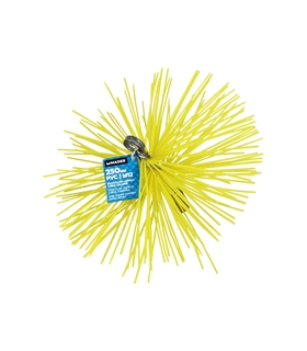 Escovilhão limpa chaminé PVC - 250mm - 68231 - Mader - GNN6615