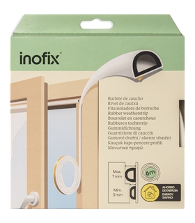 Fita isoladora borracha ades. Br. "D" 6 Mts 2119.2  Inofix - INO1018