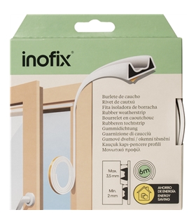 Fita isoladora borracha ades. Br. "K" 6 Mts - 2115.2 Inofix - INO1014
