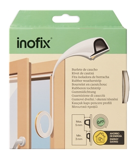 Fita isoladora borracha ades. Br. "P" 6 Mts 2116.2 Inofix - INO1016