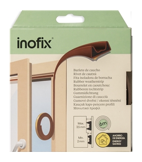 Fita isoladora borracha ades. Cast. "K" 6 Mts 2115.4 Inofix - INO1015