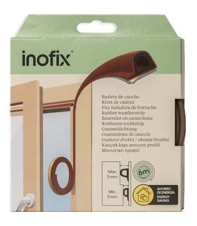 Fita isoladora borracha ades. Cast. "P" 6 Mts 2116.4 Inofix - INO1017