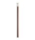 Protetor porta autocolant madeira escura 100cm 2155-9 Inofix - INO1196