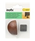 Retentor magnético porta adesivo mogno 2036-0 - Inofix - INO1208