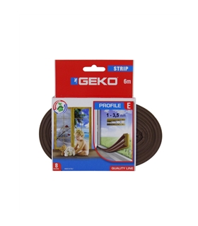 Fita isoladora borracha ades.castanha"E" 6 Mts - Geko - INO1191