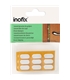 Amortecedor Adesivo Branco 18 figuras 4060-2 Inofix - INO1390