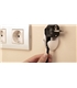 Suporte adesivo p/ tomadas branco 2un - 7500-2 - Inofix - INO1506
