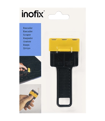 Raspa Vidros preto amarelo 3106-7 - Inofix - INO1373