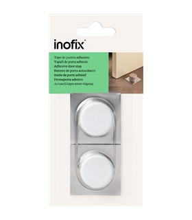 Batente de porta autocolante branco 2023.2A Inofix - INO1116