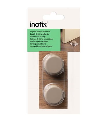 Batente de porta autocolante parquet bege 2023.8A Inofix - INO1118