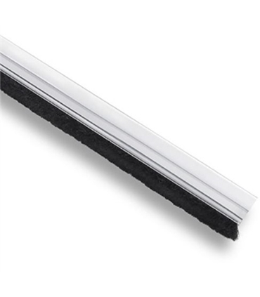 Veda-Portas adesiva C/ escova Branca 1.00mt - GEKO - GNC2915