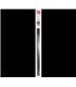 Veda-Portas Plastico c/ Escova BRANCO 90cm - PR09-02 -Macfer - MAC1245